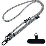 INF Nastavljiva Univerzalna Vrvica za Telefon Black&White, (22104177) | Shoptok.si