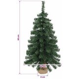 Mini božićno drvce 60 cm PVC Zelena - Zelena 60 cm bez LED svjetala | shoptok.hr