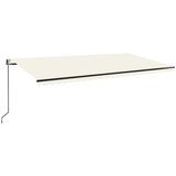 Tenda na automatsko uvlačenje 600x350 cm krem | shoptok.hr