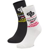 Reebok Set 2 parov nisex visokih nogavic u Jul Crew Sock HI3894 Mix | Shoptok.si