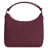 Vuch Ručna torba Nera Suede Wine, 17 x 23 cm Slike