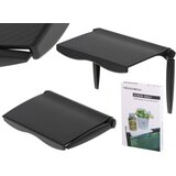 Univerzalna polica za TV in monitorje črna 15,5cm | Shoptok.si