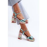 S. BARSKI Women's Sandals with Flower Pattern D&A | ePonuda.com