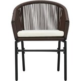  7-dijelni vrtni blagovaonski set smeđi | shoptok.hr