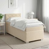  Boxspring krevet s madracem Krem 80 x 200 cm Tkanina | shoptok.hr