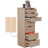 Woody Fashion Komoda Flow Oak | Eponuda.com