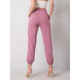 RUE PARIS Sweatpants-RV-DR-6120.03P-dark pink | Shoptok.si