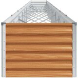  Povišena vrtna gredica 970 x 50 x 36 cm Cinkani čelik | Eponuda.ba