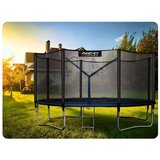 Neo-Sport vrtni trampolin 404 cm (13 ft) s vanjskom mrežom i ljestvama, plavi | shoptok.hr