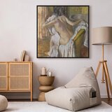  Slika - Edgar Degas – Woman drying herself 80x80 U crnom drvenom okviru | shoptok.hr