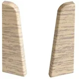 Zaključni pokrov (Hrastovo bela, 2 kos, Ustrezno za: letve 17 x 60 mm)