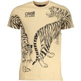 Cavalli Class Muška Majica Kratkih Rukava Bež | shoptok.hr