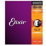  ŽICE ZA AK GITARU ELIXIR CUSTOM LIGHT 011/52 NW PHOSPHOR BRONZE Cijene
