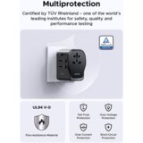Ugreen S550 65W Universal Travel Adapter adaptar za putovanje 65 W crna, siva Cijene