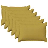  Jastuk s jastukom HOUTEN 6 kom. Svijetlo zelena Umjetni lan - Svijetlo zelena 40 x 60 cm 6 | shoptok.hr