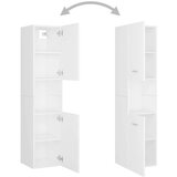  Set kupaonskog namještaja od iverice bijeli | shoptok.hr