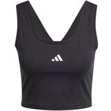 Adidas Ženska majica W Sl Sj Tk JE1321, Okrugli izrez, Crna Cene