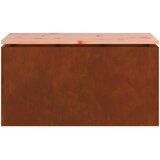  Vrtna klupa Rđa 80 x 40 x 43 cm Otporni čelik | shoptok.hr