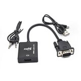 Adapter Kettz VGA na HDMI konvertor + audio 3.5mm V2H cene