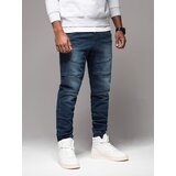 Ombre Men's JOGGERS pants with zippered cargo pockets - graphite Cene