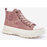 Big Star Insulated women's platform sneakers Big Star pink | shoptok.hr