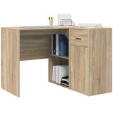  Kutni stol s ladicama Sonoma hrast 102 x 88 x 75 cm | shoptok.hr