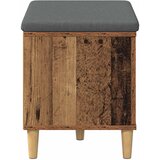  Klupa za hodnik s jastukom s vratima Staro drvo 60 x 38 x 46 cm | Eponuda.ba