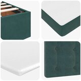  Otomanski krevet s madracem i LED 180x200 cm baršunasti | shoptok.hr