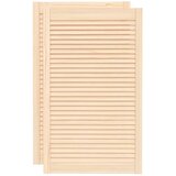  Vrata za ormarić rešetkasti dizajn 2 kom 99,3x59,4 cm borovina | Eponuda.com