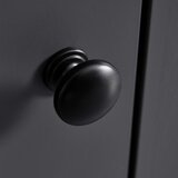 Bessagi Home komoda claudio, temno siva, barva hrasta | Shoptok.si