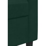  2-dijelni set sofa s jastucima tamnozeleni baršunasti | shoptok.hr