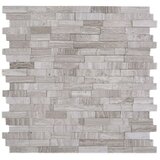  Samolepilni mozaik SAM 4NM12 (30,5 x 30,5 cm, Naravni kamen, Siva/Bela) Cene