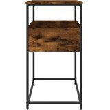  Konzolni stol boja hrasta 75 x 40 x 75 cm konstruirano drvo | shoptok.hr