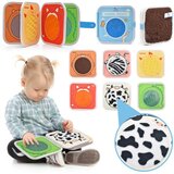 2Kids Toys Sensory Book Animals edukativna knjiga kontrastnih boja 1 kom | shoptok.hr