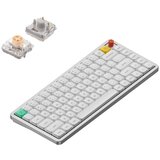 Nuphy Air75 V3 Brezžična nizkoprofilna mehanska tipkovnica / Nova White / Blush nano / 2.4GHz / BT, (5000060465) Cene