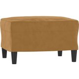  3-dijelni set sofa s jastucima smeđi bar&amp;scaron;unasti Slike