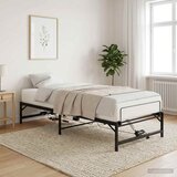  Električni podesivi okvir kreveta Crna 107 x 200 cm Čelik | shoptok.hr