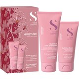 ALFAPARF MILANO Semi di Lino Moisture Minisize Kit potovalni set za kozmetiko za intenzivno vlažnost Cene