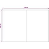  Zamjensko platno za tendu Bež 450 × 350 cm Poliester | shoptok.hr