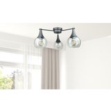  Prisadni luster STAR 3xE27/60W/230V crna/prozirna | Eponuda.com