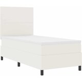  Krevet s opruga kutije s uzglavljem Krema i bijela 80 x 200 cm | shoptok.hr
