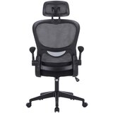 MID.YOU pisarniški stol kovina, umetna masa, tekstil črna | Shoptok.si