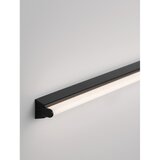 Nova Luce Mat crna LED zidna lampa aluminijska Endo – | shoptok.hr
