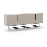 Marckeric Kremno bela nizka komoda 200x77,5 cm Eldia – | Shoptok.si