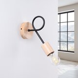Nice Lamps Crna/u prirodnoj boji zidna lampa Tumber – | shoptok.hr