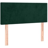  Uzglavlje tamnozeleno 90x5x78/88 cm baršunasti | shoptok.hr