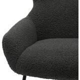 Livetastic FOTELJ – SET, antracit tekstil | Shoptok.si