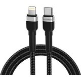 Kabel za punjenje WNBCL2 USB - C / Lightning PD 30W - Crna / 2m