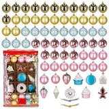  Ca0977 božićni set kuglica 70 kom. | shoptok.hr