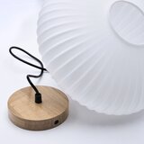 Viseći luster na sajli HARMONY 1xE27/15W/230V, prečnik 30 cm, bela/hrast | Eponuda.com
